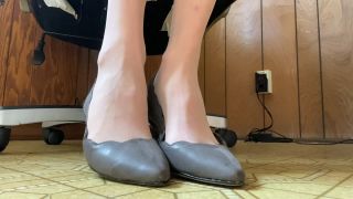 adult video 7 interracial foot fetish Teacher Feet Tights, soles on femdom porn-0