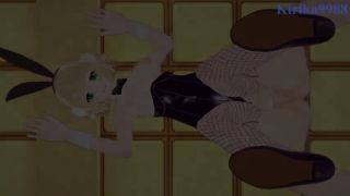 しぐれうい Shigure Ui Bunny Girl and I have intense sex in the casino. - VTuber Hentai-5