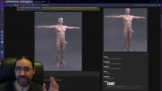 D4rkShepherd - Building the Leticia Scene Body Posing Part 2-3