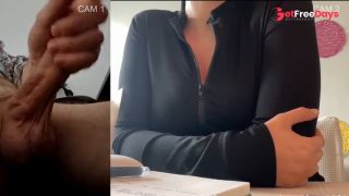 Joi - Sexy classmate made me masturbate under the desk.-7