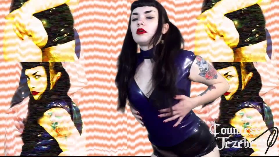 xxx clip 19 Countess Jezebeth - Gooner Glitch, long tongue fetish on femdom porn 