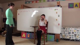 Diaperedonline2Mia Rainbow Mia Caned by Rainbow in Detention-8