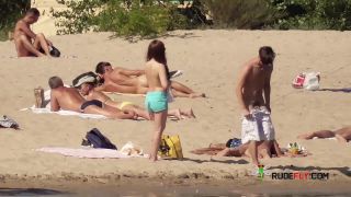 online adult clip 28 sex hardcore porn lesbians Nymph naturists get naked and heat up a public strand, beach on hardcore porn-0