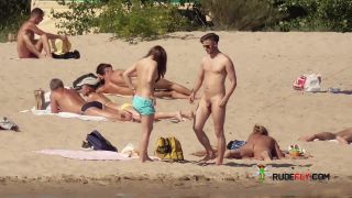 online adult clip 28 sex hardcore porn lesbians Nymph naturists get naked and heat up a public strand, beach on hardcore porn-1