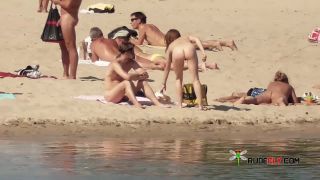 online adult clip 28 sex hardcore porn lesbians Nymph naturists get naked and heat up a public strand, beach on hardcore porn-6