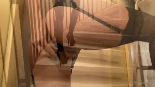 Laure raccuzo () Teaser exib stairwell and cellars masturb and dildo-9