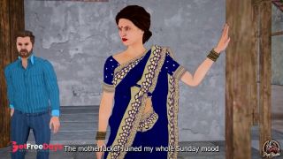 Desi Indian Aunty Fucked When Friend Is Not at Home-2