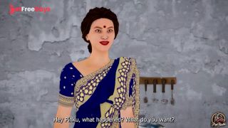 Desi Indian Aunty Fucked When Friend Is Not at Home-3