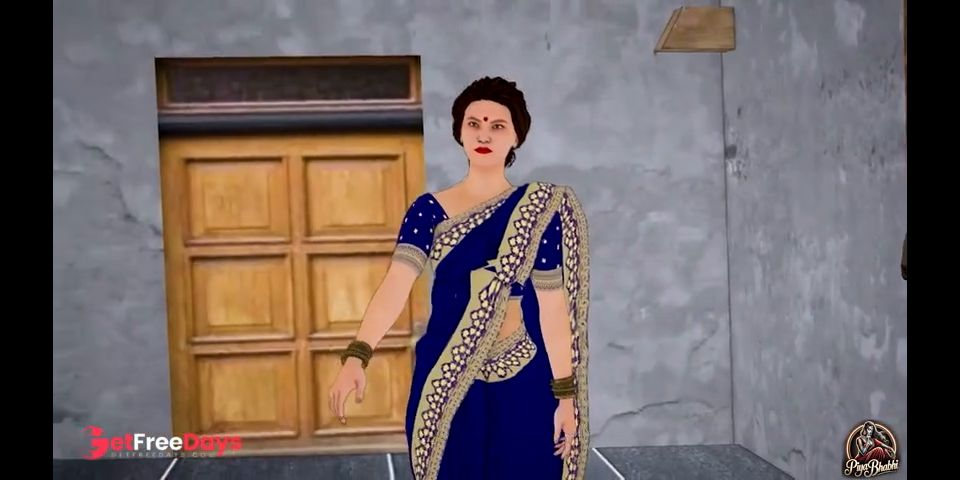 Desi Indian Aunty Fucked When Friend Is Not at Home