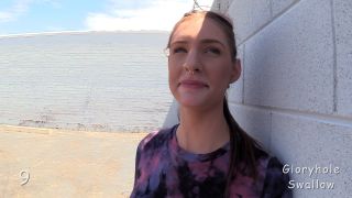 Gloryhole Swallow - Tesss 1st Visit - Bj-9