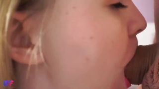 Seductive German Amateur: Miss_Fantasy's Flirty Red Lip Blowjob [HD]-6