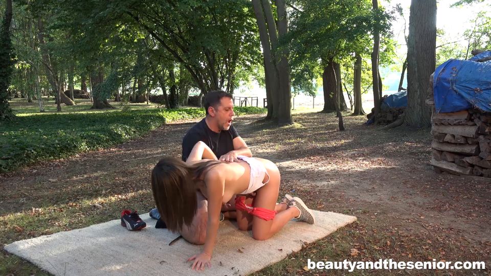 Gabriella Lati Sexy Teen Fucked By Old Man In Park (Hot Babes)