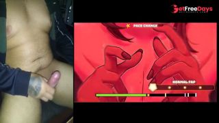JOI GAME React HMV Succubus Trapped in Hell  Fap Hero  Round 1-5