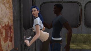 Slut Used In Public While Boyfriend Watches  DDSims-6