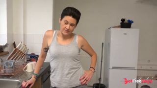 Aunt Judys - Your Cute MILF Wife Scarlet Sucks Your Cock in the Kitchen POV-2