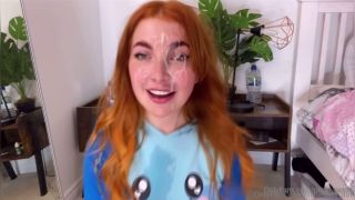 Little Red Doll Gets Milk In Her Face Onlyfans (Pornstar)-5