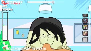 [GetFreeDays.com] Shego Deepthroat Sloppy Blowjob Cumshot - Hole House Adult Clip February 2023-9