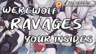 Werewolf RAVAGES your insides Top Fantasy Eating you out Desperate Rough-2