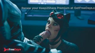 [GetFreeDays.com] Catwoman Blows Batman in Batcave Porn Video March 2023-8