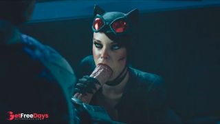 [GetFreeDays.com] Catwoman Blows Batman in Batcave Porn Video March 2023-9