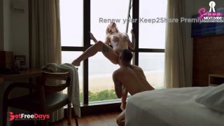 PETITE GF Squats on BIG COCK and begs for CUMSHOT on belly-1
