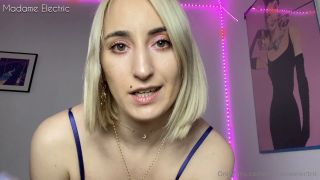 Madame Electric - Mesmerizing JOI Clip - See How I Make You Jerk Off At Work In The Office Toilet.-1