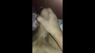 Ariel19969 - 19 year old guy jerks his cock and jerks big balls close up and cums with thick cum-2