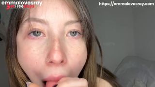 [GetFreeDays.com] ASMR GF Sucks Your Cock Ill Let You Finish Inside My Mouth, I Love Sucking Your BIG Cock. POV Adult Video November 2022-9