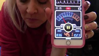 Snapping Bubbles with Decibel Counter Femdom!-2