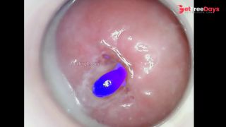 Impregnated by Blue Alien now when I cum blue semen drips from my cervix-9