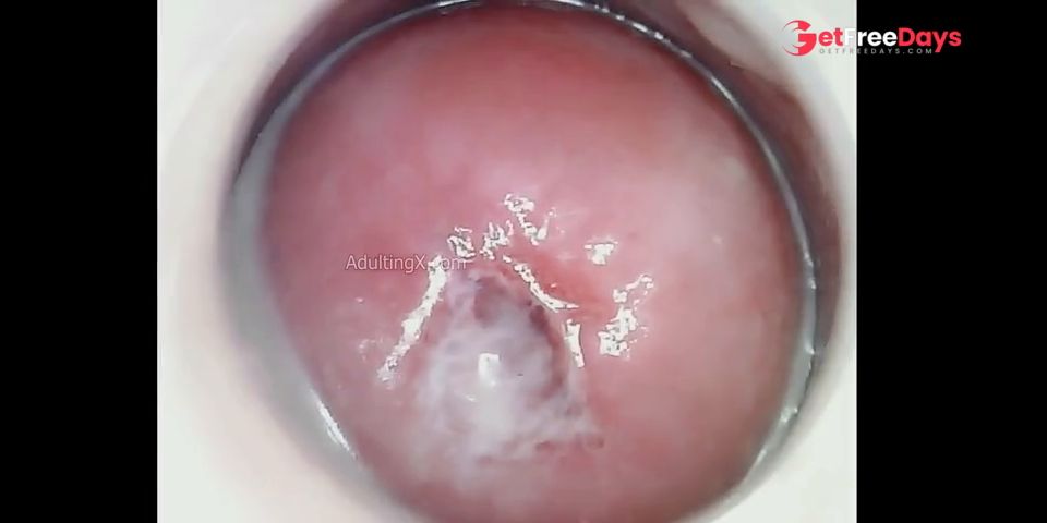 Impregnated by Blue Alien now when I cum blue semen drips from my cervix