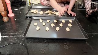 Casey Calvert - Casey Makes Xmas Cookies w Her Asshole Qu...-7