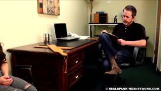 RealSpankings 2018-2023Peaches Paddled for Leaving Campus-1