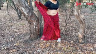 [GetFreeDays.com] Horny Indian Housewife Cheating with Friend - Giving Deep Throat in Outdoor - Saree Sex Porn Film January 2023-0