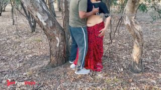 [GetFreeDays.com] Horny Indian Housewife Cheating with Friend - Giving Deep Throat in Outdoor - Saree Sex Porn Film January 2023-1