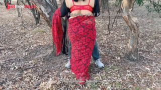 [GetFreeDays.com] Horny Indian Housewife Cheating with Friend - Giving Deep Throat in Outdoor - Saree Sex Porn Film January 2023-6