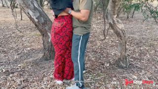 [GetFreeDays.com] Horny Indian Housewife Cheating with Friend - Giving Deep Throat in Outdoor - Saree Sex Porn Film January 2023-7