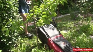 online xxx video 1 DorisDawn – BareFoot Upskirt Lawn Mowing, chanel santini foot fetish on femdom porn -9