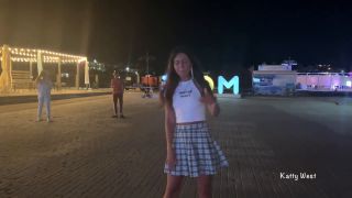 Katty West - Minipack 2 An excited girl 18 y o  dances in public and shows panties-3