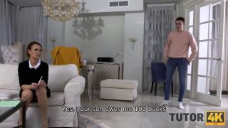 Martin Spell Geometry Tutor Takes Penis in Hairy Crack for Stepsons Debt-1