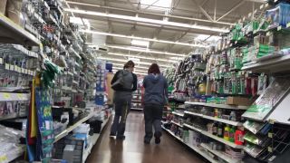 CandidCreeps 648 Walmart Thong Thong Slip Nurse Scrubs Candid-2