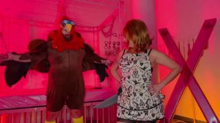 The Thanksgiving Turkey gets BallBusted Sex Clip Video Po...-1