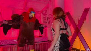 The Thanksgiving Turkey gets BallBusted Sex Clip Video Po...-3