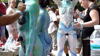 Body Painting, Columbus Circle 2014-8