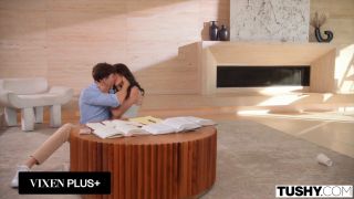 Sawyer Cassidy,Parker Ambrose - TUSHY College Cutie Sawyer Cassidy Has Her Tight Little Ass Filled Up-2