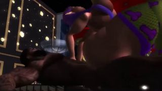 Booty Big Booty Chick Challenges Black Supamane to a Fuck-9