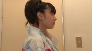 Risa Niihara Japanese model in sexy  kimono-2