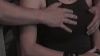 porn video 6 Groped in cinema 7, hardcore threesome on hardcore porn -0