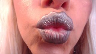 Silver Metallic Lip Gloss Petite Mercy (Femdom porn)-0