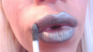 Silver Metallic Lip Gloss Petite Mercy (Femdom porn)-1